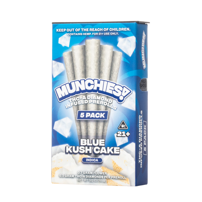 Munchies THC-A Diamond Infused Pre Rolls 1G - 5CT