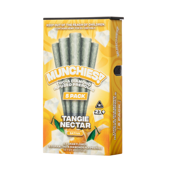 Munchies THC-A Diamond Infused Pre Rolls 1G - 5CT
